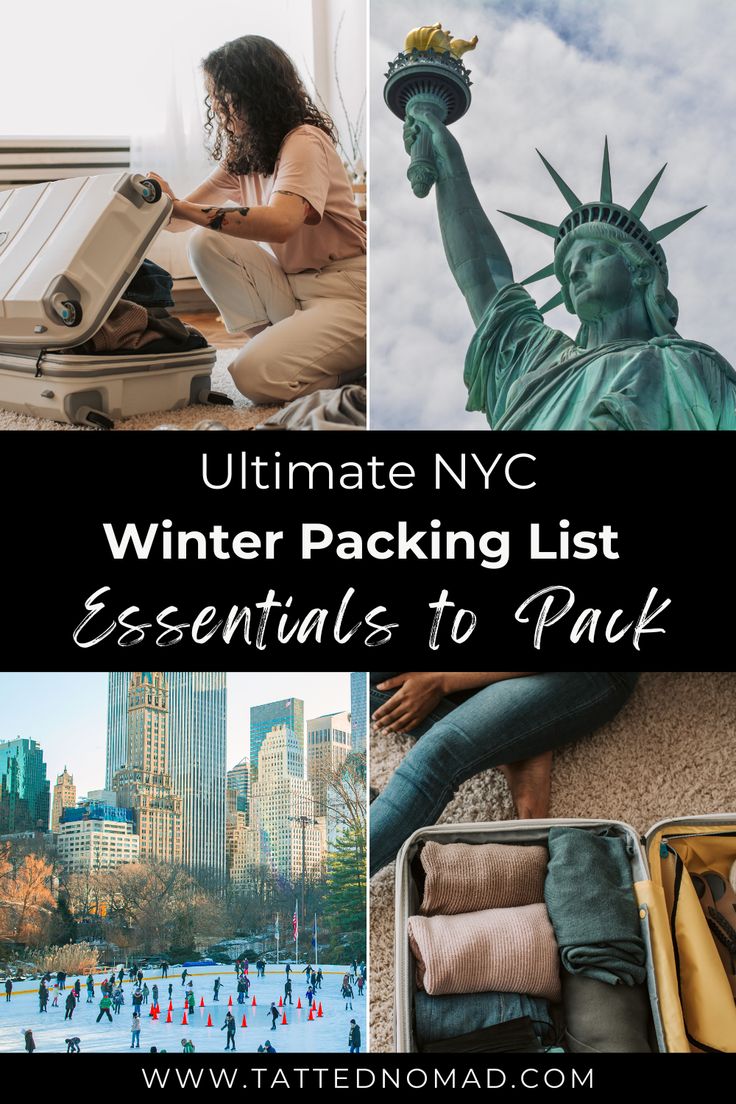 the ultimate new york winter packing list essentials to pack for your next trip or vacation