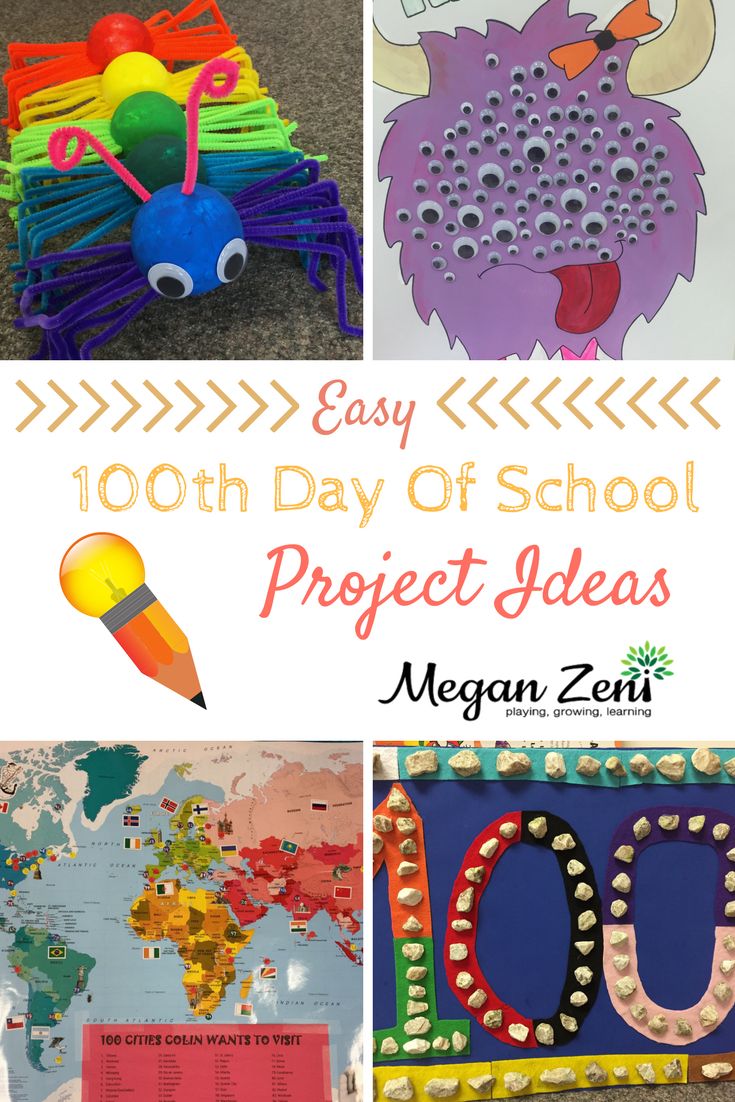 the top ten easy and fun projects for kids to do at school, including project ideas