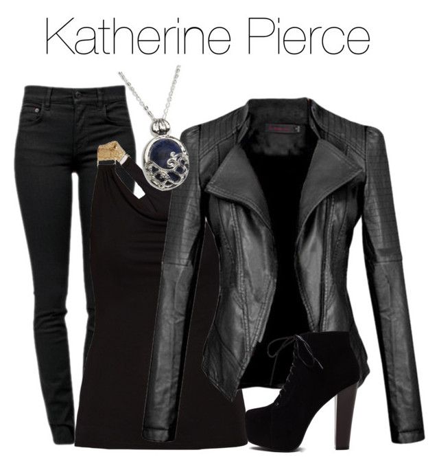 Katherine Pierce Outfits Polyvore, Katherine Pierce Style, Tvd Katherine, Katherine Pierce Outfits, Vampire Diaries Outfits, Movie Inspired Outfits, Tv Show Outfits, Fandom Outfits, Outfits Polyvore