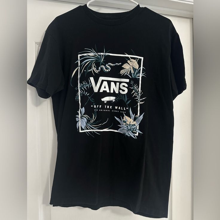 Basically New Without Tags. Washed Once And My Son Never Wore It . Size Medium Soft And Comfortable Cotton. Casual Vans T-shirt With Graphic Print, Vans Graphic Tee With Screen Print, Vans Letter Print T-shirt For Summer, Vans Crew Neck T-shirt For Spring, Vans Graphic Print Crew Neck T-shirt, Vans Graphic T-shirt For Streetwear, Vans Graphic Print T-shirt For Streetwear, Vans Graphic Print Tops, Vans Casual T-shirt With Graphic Print