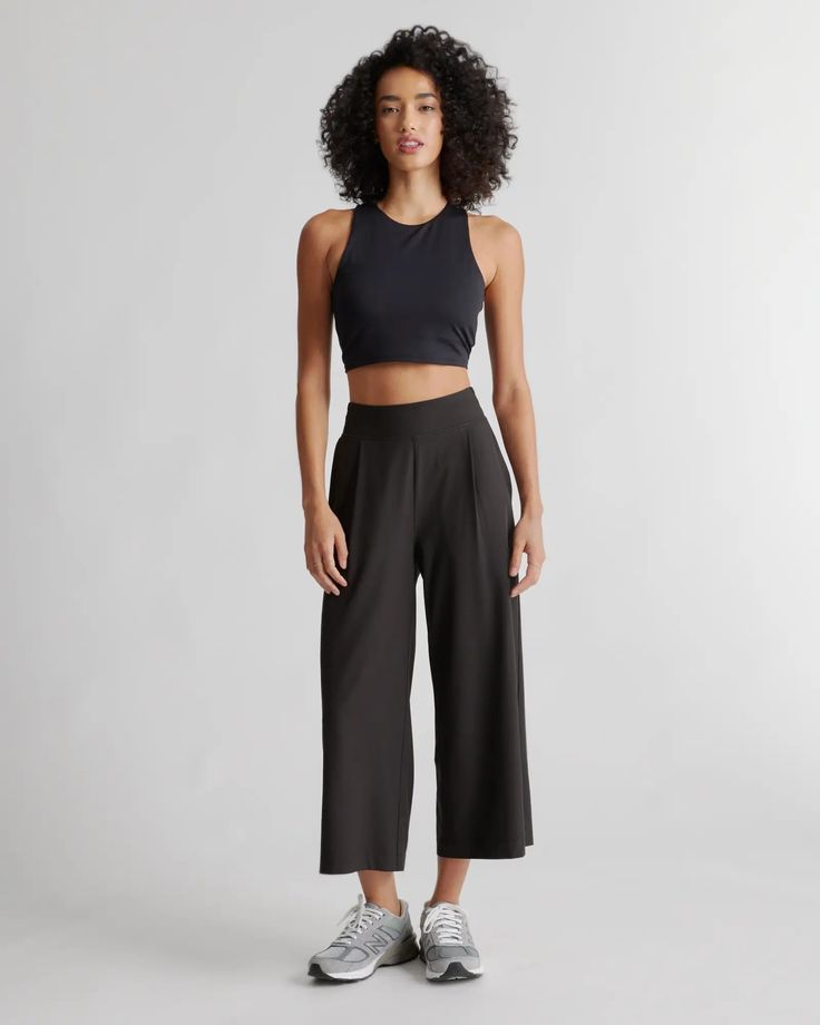 Performance Tech Wide Leg Pants Cropped Wide Leg Pants, Wide Leg Sweatpants, Ponte Pants, Wide Leg Cropped Pants, Performance Leggings, Wide Leg Linen Pants, Performance Wear, Wide Leg Pant, Work Pants