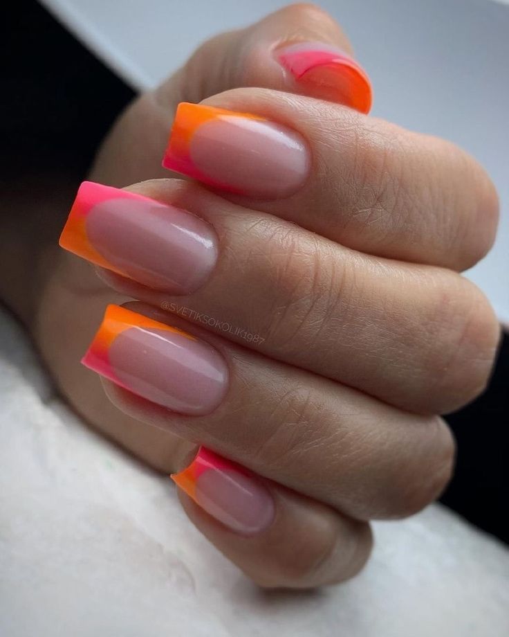 Unghie Sfumate, Romantic Nails, Broken Nails, Summery Nails, French Tip Acrylic Nails, Basic Nails, Her Nails, Simple Acrylic Nails, Classy Acrylic Nails