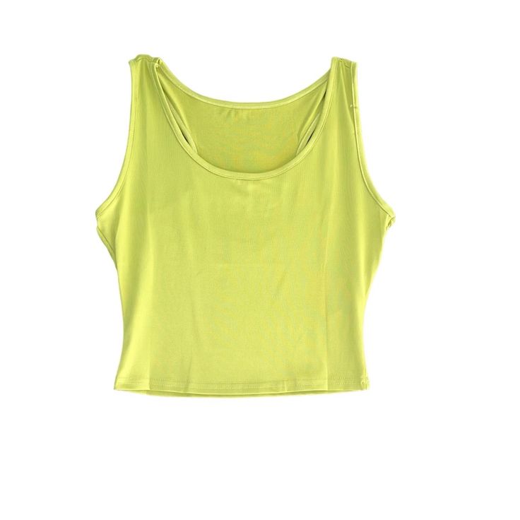 Lime Light Green Sleeveless Crop Top Words On Jeans, Light Lime Green, American Eagle Crop Top, Tweed Top, Cropped Camisole, Velvet Crop Top, Cropped Long Sleeve Top, White Turtleneck, Corset Crop Top