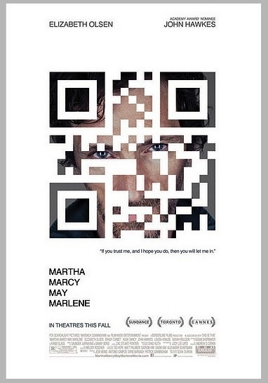 the movie poster for martha may marlene