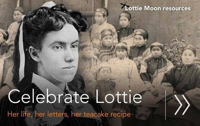 an old photo of a woman in front of a group of children with the caption celebrate lottie