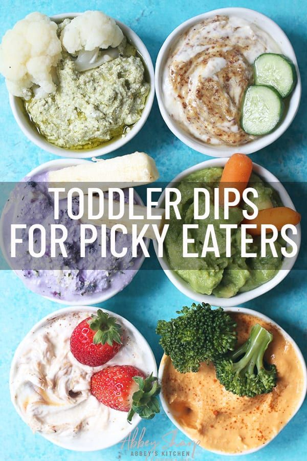 toddler dips for picky eaters