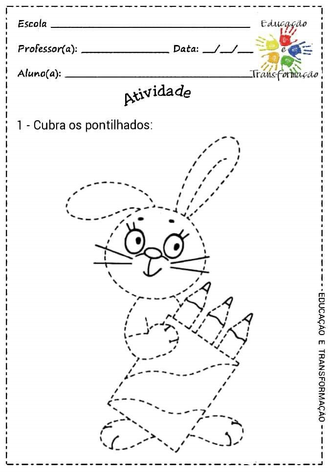 an easter bunny worksheet for children