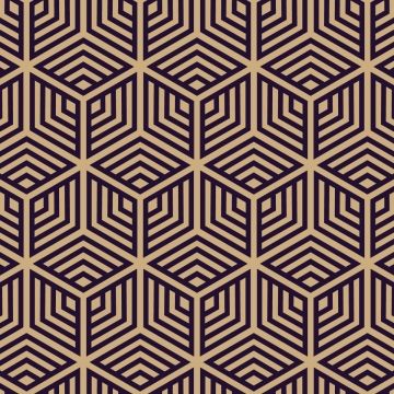 an abstract geometric pattern in brown and black