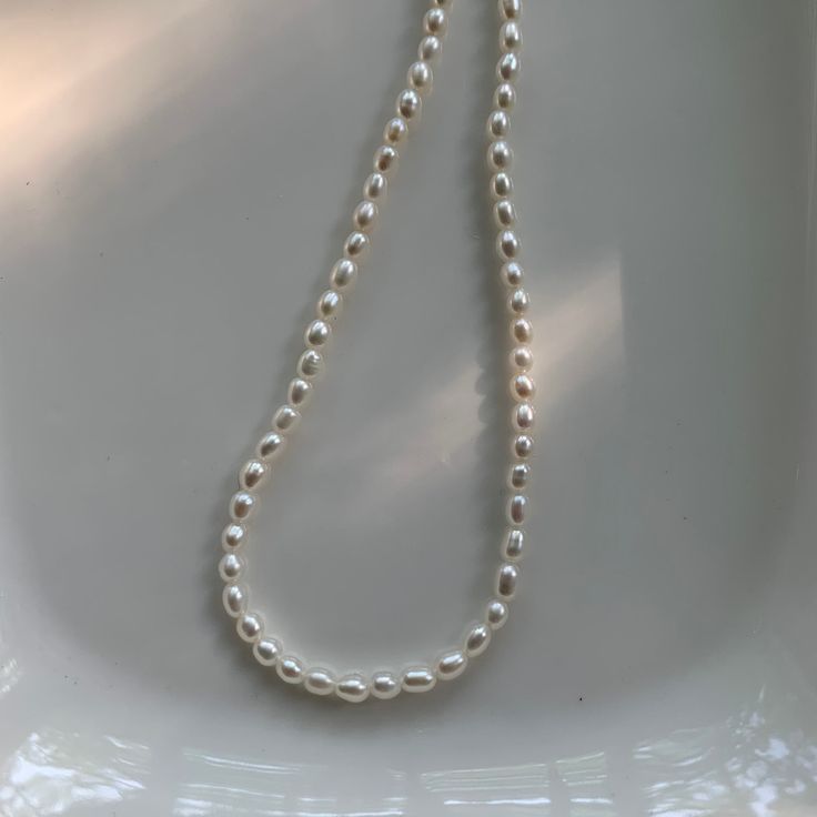 2.5-3mm Pendant and necklace are sold separately. This item doesn't include pendant. matching pendant: https://etsy.me/2yFlyx2 https://etsy.me/3azs8Ck Everyday White Pearl Necklace With Pendant, Everyday White Single Strand Pearl Necklace, Simple White Pearl Necklace For Everyday, Minimalist Pearl White Necklace With Round Beads, Minimalist White Pearl Necklace With Round Beads, Simple Everyday Pearl Necklace, Minimalist White Round Beaded Pearl Necklace, Minimalist White Pearl Necklace, Minimalist Pearl White Round Bead Necklace