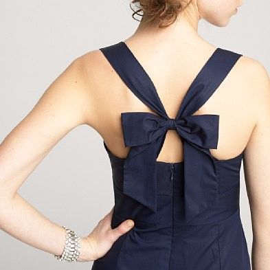 bow Preppy Wedding, Sailor Dress, Bridesmaid Style, Dress With Bow, Backless Dress Formal, Style Me Pretty, Passion For Fashion, The Back, Style Me