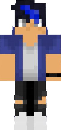 an image of a minecraft male character