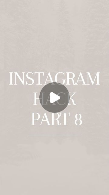 the instagramm logo is displayed on a gray background with white text that reads instagramm i look part 8