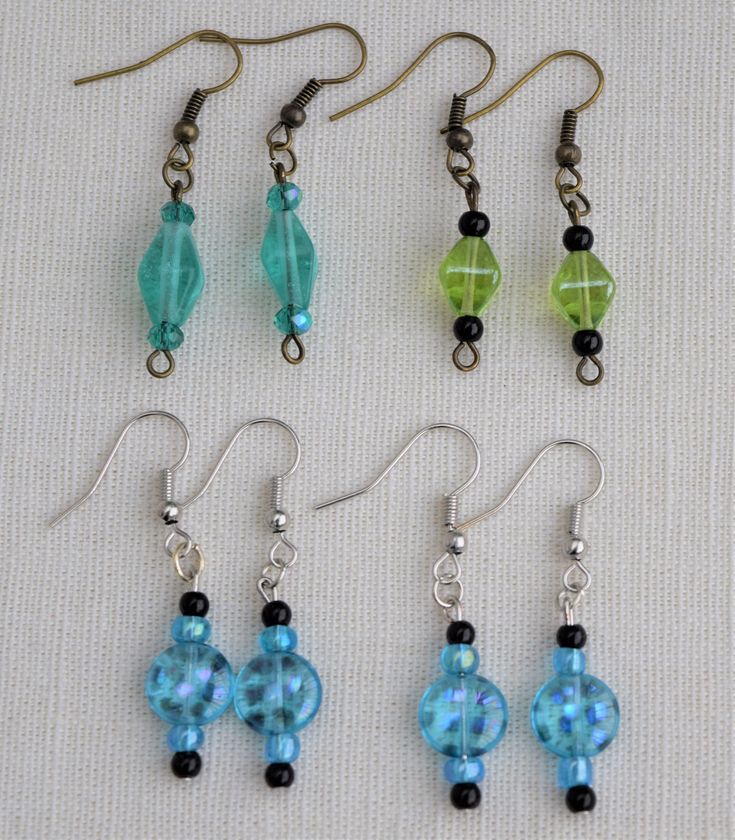 I make all of my beaded earrings by hand. They are fun and unique and will have everyone asking where you found them. They make a wonderful gift for a Birthday, holiday or just to make someone feel special. Please check out my SHOP for additional listings of beaded jewelry, magnets, brooches, blankets AND MORE (https://www.etsy.com/shop/CreationsByBronte) Hypoallergenic Czech Glass Beaded Earrings For Gift, Ear Wire Earrings With Round Beads As Gift, Gift Beaded Earrings With Colorful Czech Glass, Round Beaded Earrings With Ear Wire For Gifts, Colorful Czech Glass Beaded Earrings For Gift, Colorful Czech Glass Beaded Earrings As Gift, Gift Colorful Czech Glass Beaded Earrings, Czech Glass Beaded Earrings With Spacer Beads For Gift, Gift Beaded Earrings With Czech Glass