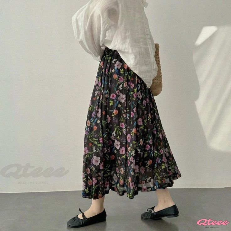 Nighttime Oasis Soft Flowing Maxi Wrap Skirt Wrap Maxi Skirt, Half Slip, Skirt For Women, Slip Skirt, Comfortable Dress, Types Of Skirts, Wrap Skirt, A Line Skirt, A Line Skirts