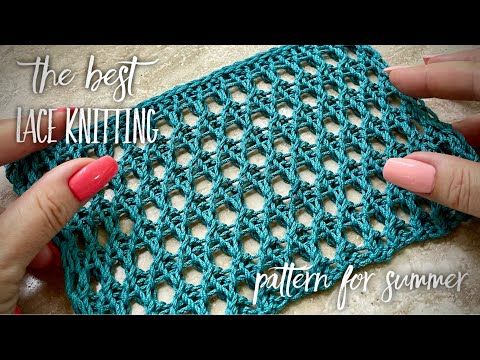 the best lace knitting pattern for summer