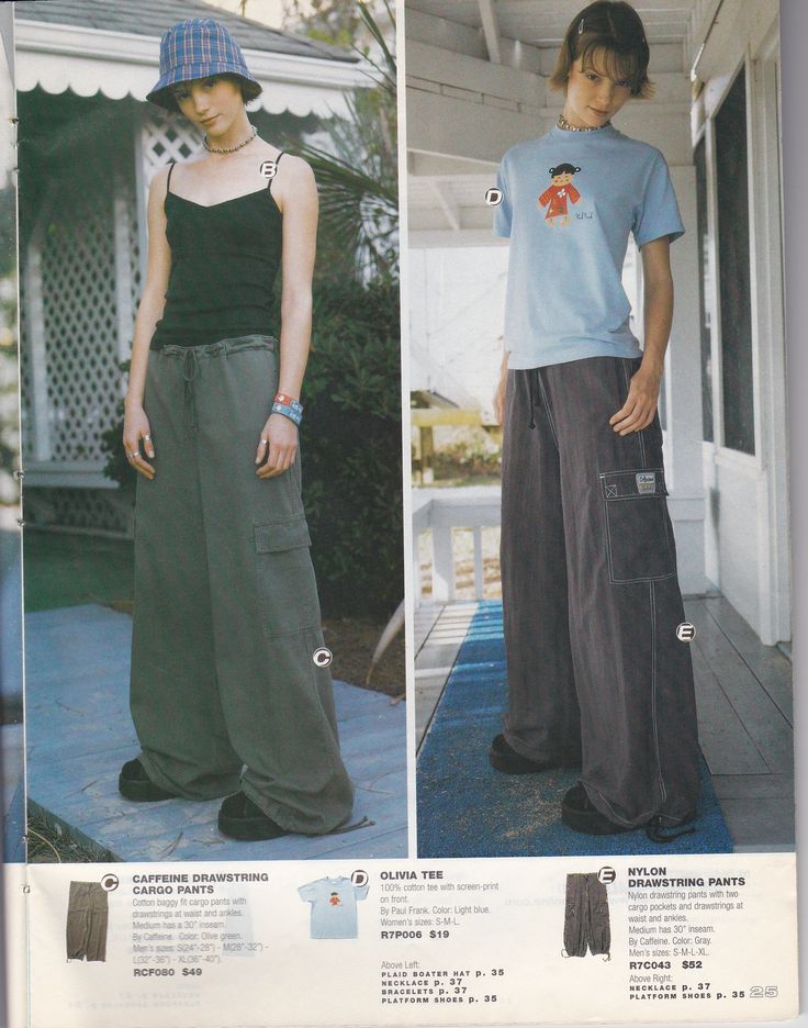 Sup Girl, 2000s Fashion, Mode Inspiration, Looks Vintage, Look Cool, Look Fashion, 90s Fashion, Aesthetic Clothes, Cargo Pants