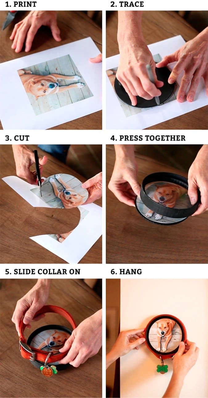 instructions to make a clock out of paper