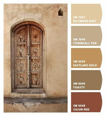 the color scheme for this door is brown and has many different colors to choose from