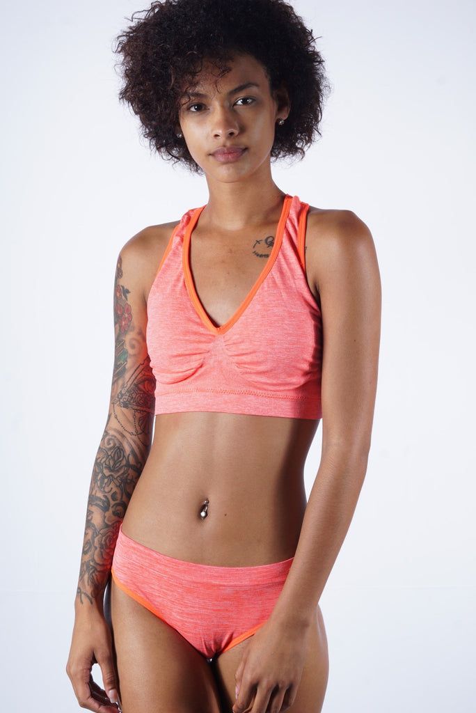 Nighttime Lover jersey bra & knicker set, orange Stretch Orange Sports Bra, Sporty Bra For Loungewear, V-neck Stretch Bra For Loungewear, Stretch V-neck Bra For Loungewear, Pink Bra-friendly Sleepwear For Loungewear, Stretch Bra-friendly Sleepwear For Loungewear, Orange Fitted Activewear For Loungewear, Luxe Loungewear, Goddess Braids Hairstyles