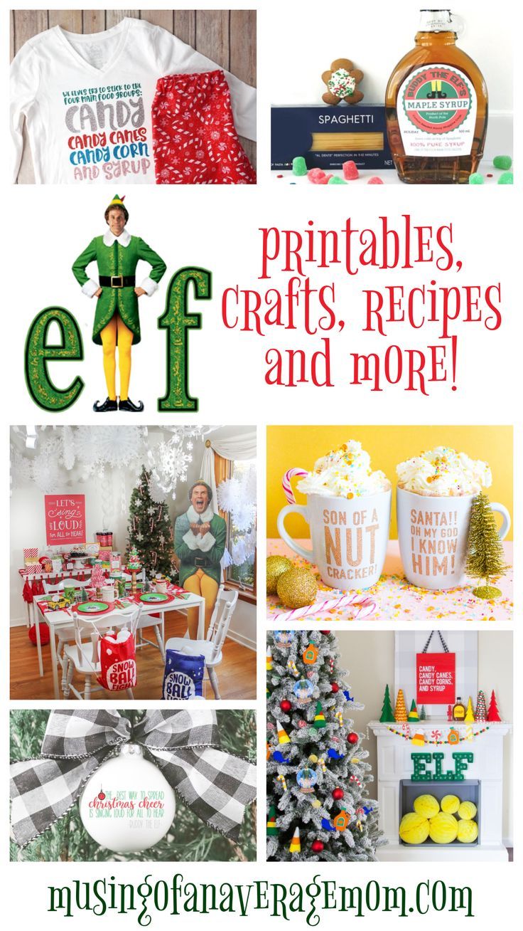 christmas crafts and more are featured in this collage with the words, printables, crafts, and more