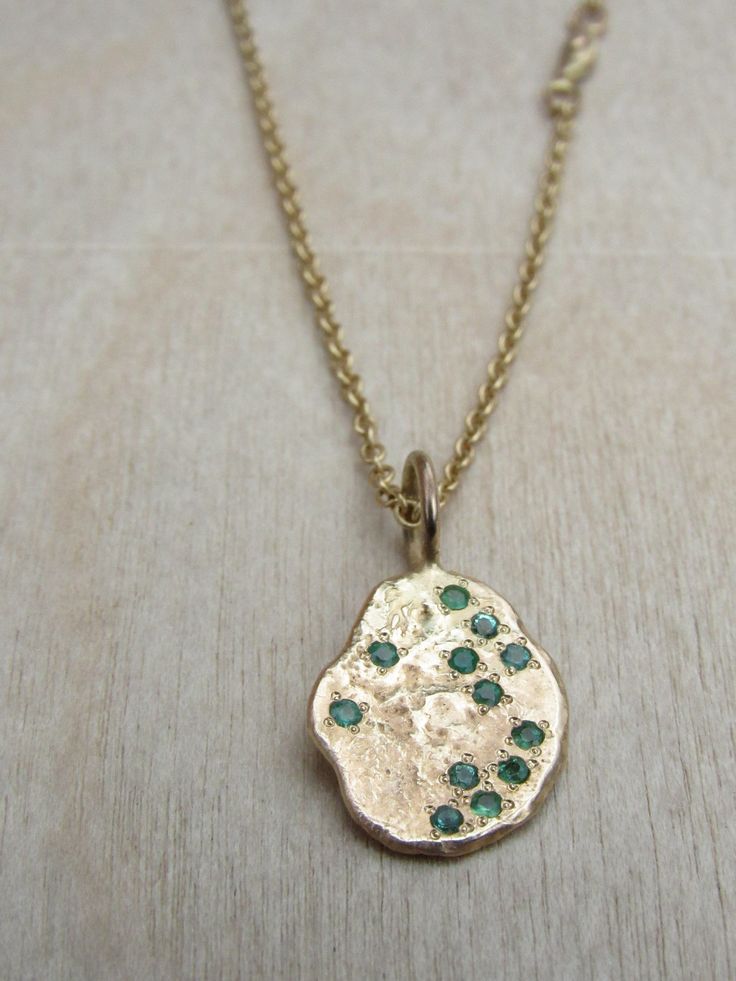 Fine Jewelry Gold Emerald Pendant Necklace, 14k Gold Necklace With May Birthstone Pendant, 14k Gold Pendant Necklace For May Birthstone, Gold Diamond Necklace For May Birthstone, Fine Jewelry Gold Emerald Necklace In Sterling Silver, Gold Emerald Necklace In 14k As A Gift, Gold Emerald Necklace In 14k Gold As Gift, Gold Emerald Necklace As Gift, Gold Emerald Jewelry With Single Cut Diamonds