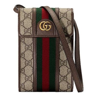 GUCCI Ophidia Mini-Sized Single-Shoulder Bag Brown 625757-96IWT-8745 (Stripe/Unisex/Leather/Shoulder Bags) Ophidia Mini Bag, Mini Toile, Gucci Store, Gucci Crossbody Bag, Gucci Gifts, Gucci Ophidia, Gucci Crossbody, Mini Handbags, Womens Crossbody Bag