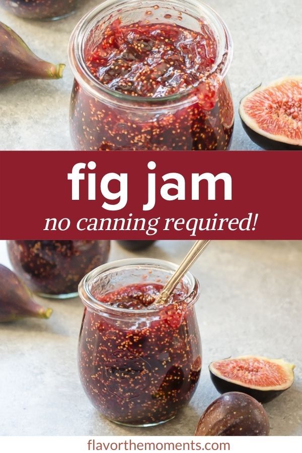 small batch fig honey jam in a glass jar