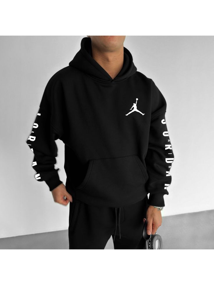 Men Youth Sweatshirt, Oversized Street Style Basketball Print Hoodie Casual Sports Sweater With Drawstring Hood, Casual Sweater With Drawstring Hood For Sports, Drop Shoulder Sweats With Ribbed Cuffs For Streetwear, Streetwear Long Sleeve Hoodie With Logo Print, College Hooded Sweater With Ribbed Cuffs, Crew Neck Logo Print Hoodie For Loungewear, Winter Crew Neck Hoodie With Logo Print, Long Sleeve Hoodie With Ribbed Cuffs For Streetwear, Casual Long Sleeve Hoodie For Sports Season