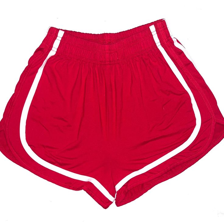 Very Comfortable Red Shorts. Never Worn. Perfect For Working Out Or Casual Wear. Has Stretch To Them. Size Small/Medium. Casual Red Stretch Pajama Shorts, Red Stretch Athletic Shorts For Beach, Red Stretch Sporty Shorts, Red Pajama Shorts With Elastic Waistband, Casual Red Pajama Shorts With Elastic Waistband, Red Stretch Cotton Pajama Shorts, Summer Shorts By Amazon, Red Stretch Shorts With Elastic Waistband, Red Summer Pajama Shorts With Elastic Waistband