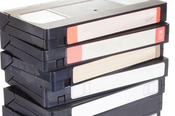 a stack of floppy disks sitting on top of each other