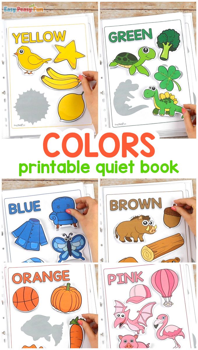 the printable coloring book for kids to color is shown in four different colors and sizes