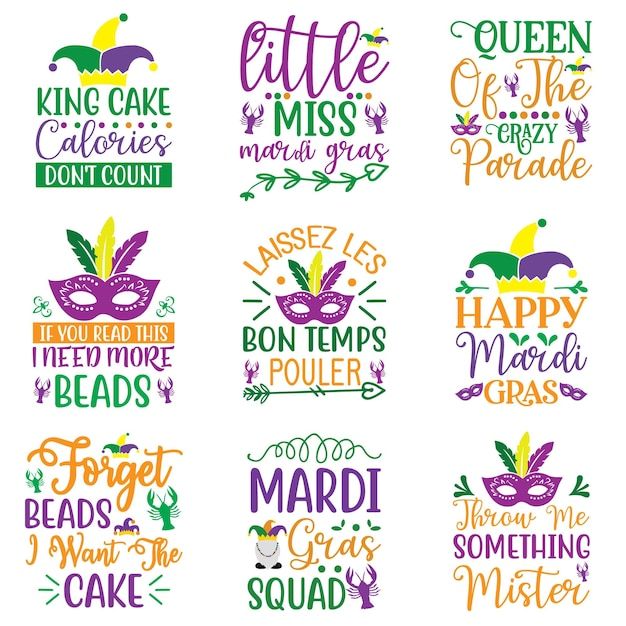 mardi gras svg files