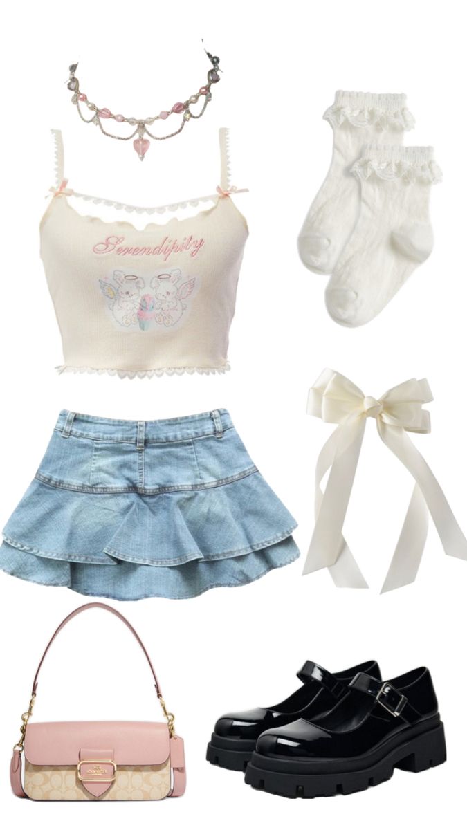 Coquette Outfit, Pieces Of Clothing, Clothes And Shoes, Cute Everyday Outfits, Really Cute Outfits, Kpop Outfits, Stage Outfits, Girly Outfits, Teen Fashion Outfits