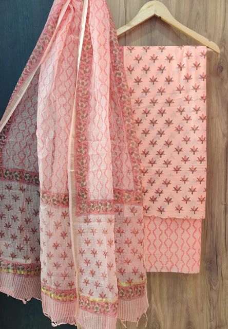 Dress Materials Indian Cotton Stitching Ideas, Dress Materials Indian Cotton Fabrics, Dress Materials Indian Cotton, Suit Material For Women, Cotton Suit Material, Chudithar Design, Cotton Kurties, Gender Neutral Swaddle, Pure Cotton Dress Materials