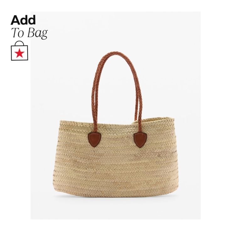 in stock Basket Bag, Mango, Pick Up, In Store, Buy Online, Free Shipping