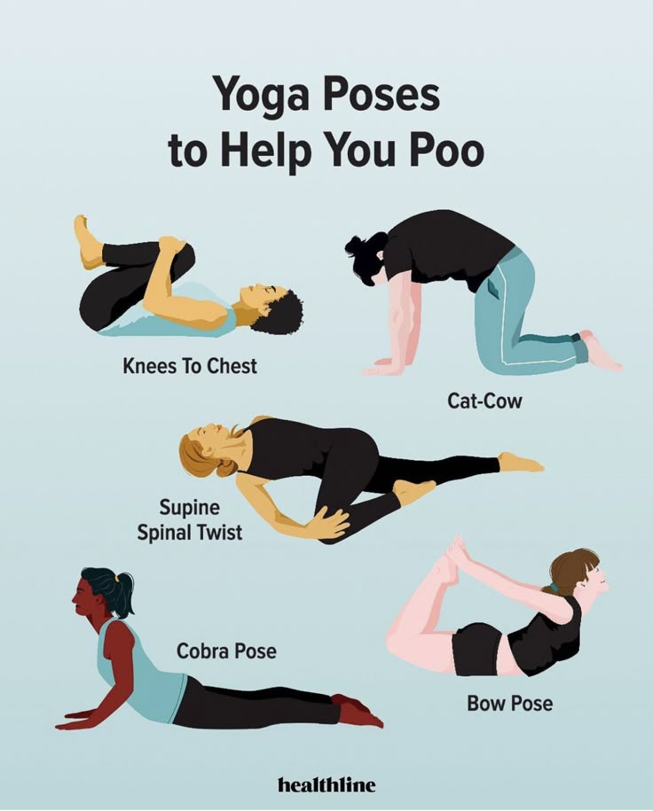 yoga poses to help you poo