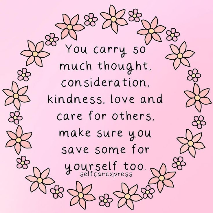 a pink background with flowers in the middle and a quote on it that says, you carry