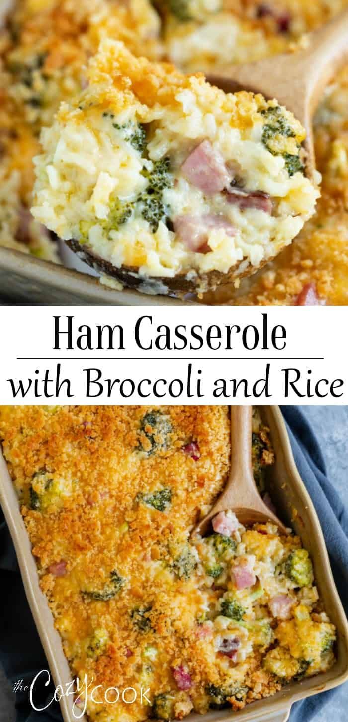 ham casserole with broccoli and rice