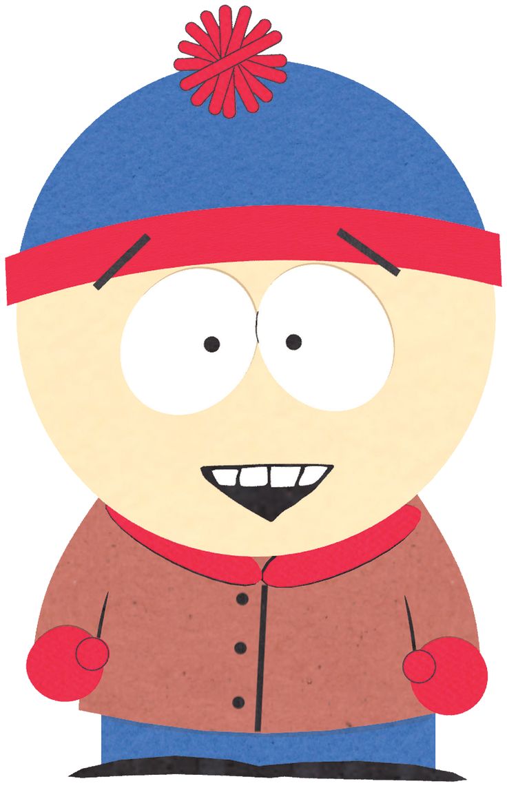 an image of a cartoon character wearing a hat and coat, with eyes wide open