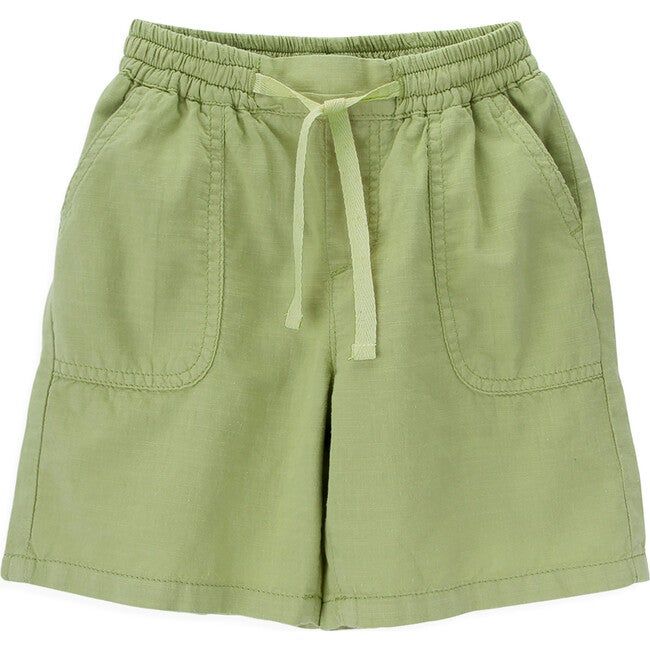 Bill shorts in cotton, elastic waist with adjustable drawstring, functional front and back pockets. Made in Portugal. | Knot | Chris Front And Back Pocket Drawstring Shorts, Terragon (Green, Size 4Y) | Maisonette collects the best children’s products from around the world (unlike Zulily, Etsy, The Tot, Farfetch Kids, Childrensalon, Crate and Kids, Kohls, Wayfair, Buy Buy Baby, Nordstroms, Mini Boden, J.Crew Factory, or PotteryBarn Kids), creating a curated shopping experience for you. Think of u Spring Cotton Shorts With Adjustable Waist, Summer Cotton Shorts With Adjustable Waist, Casual Cotton Shorts With Adjustable Waist, Cotton Bottoms With Adjustable Waist, Cotton Beach Shorts With Adjustable Waist, Adjustable Waist Cotton Bottoms, Beach Shorts With Adjustable Waist In Cotton, Summer Cotton Shorts With Drawstring, Casual Shorts With Drawstring And Adjustable Waist