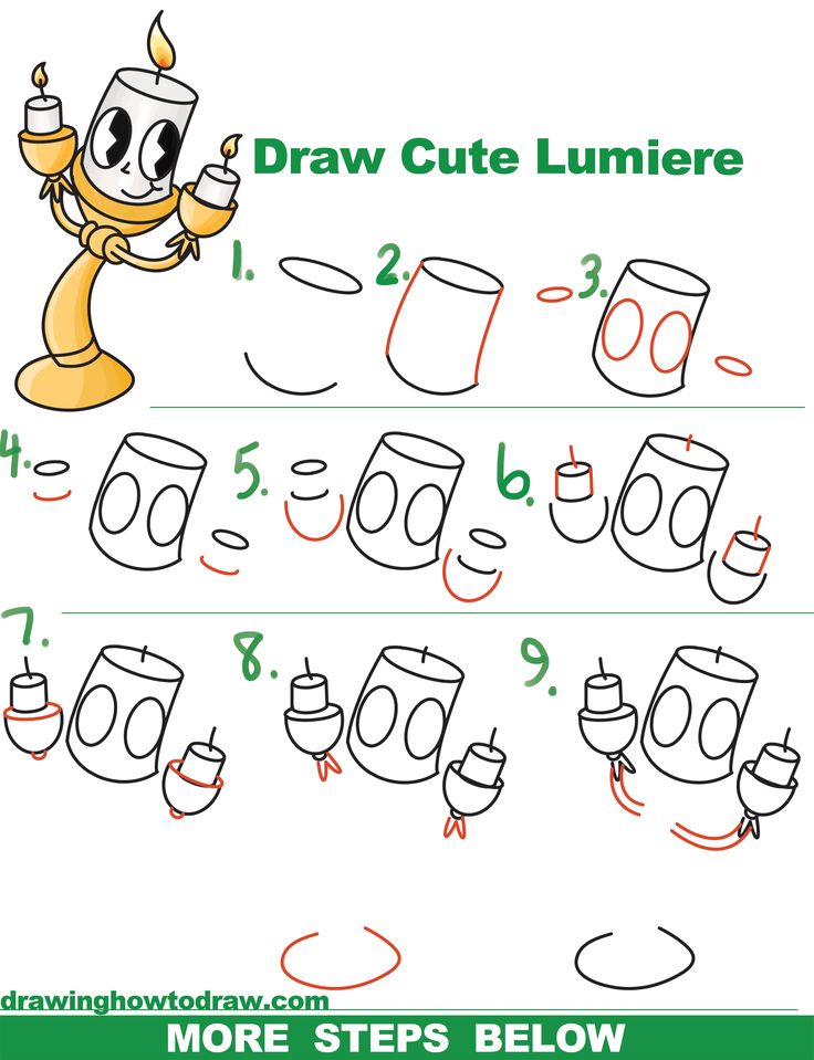 how to draw cute little lumiee from lorax step by step instructions