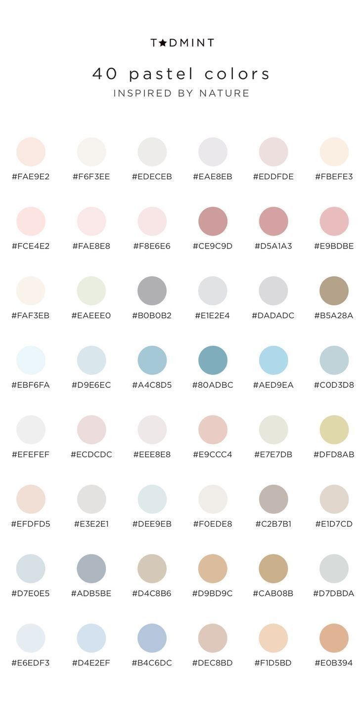 Hex Color, Hiasan Bilik Tidur, Pantone Colour Palettes, Hex Color Palette, Color Schemes Colour Palettes, Hex Color Codes, Pastel Colour Palette, Kraf Diy, Color Palette Design