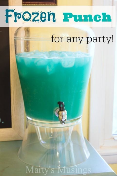 the frozen punch is for any party