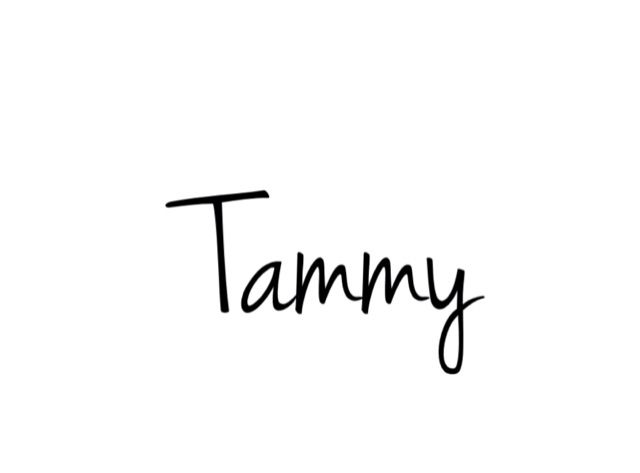 the word tawny written in black ink