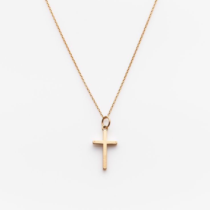 Muse Cross Charm - Nashelle Minimalist Daily Wear Cross Pendant Necklace, Minimalist Everyday Cross Necklace, Everyday Minimalist Cross Pendant Necklace, Simple Yellow Gold Cross Necklace, Modern Gold Cross Jewelry, Minimalist 14k Gold Cross Pendant Necklace, Simple Everyday Cross Necklace, Simple Everyday Cross Pendant Necklace, Gold Minimalist Tarnish Resistant Cross Necklace