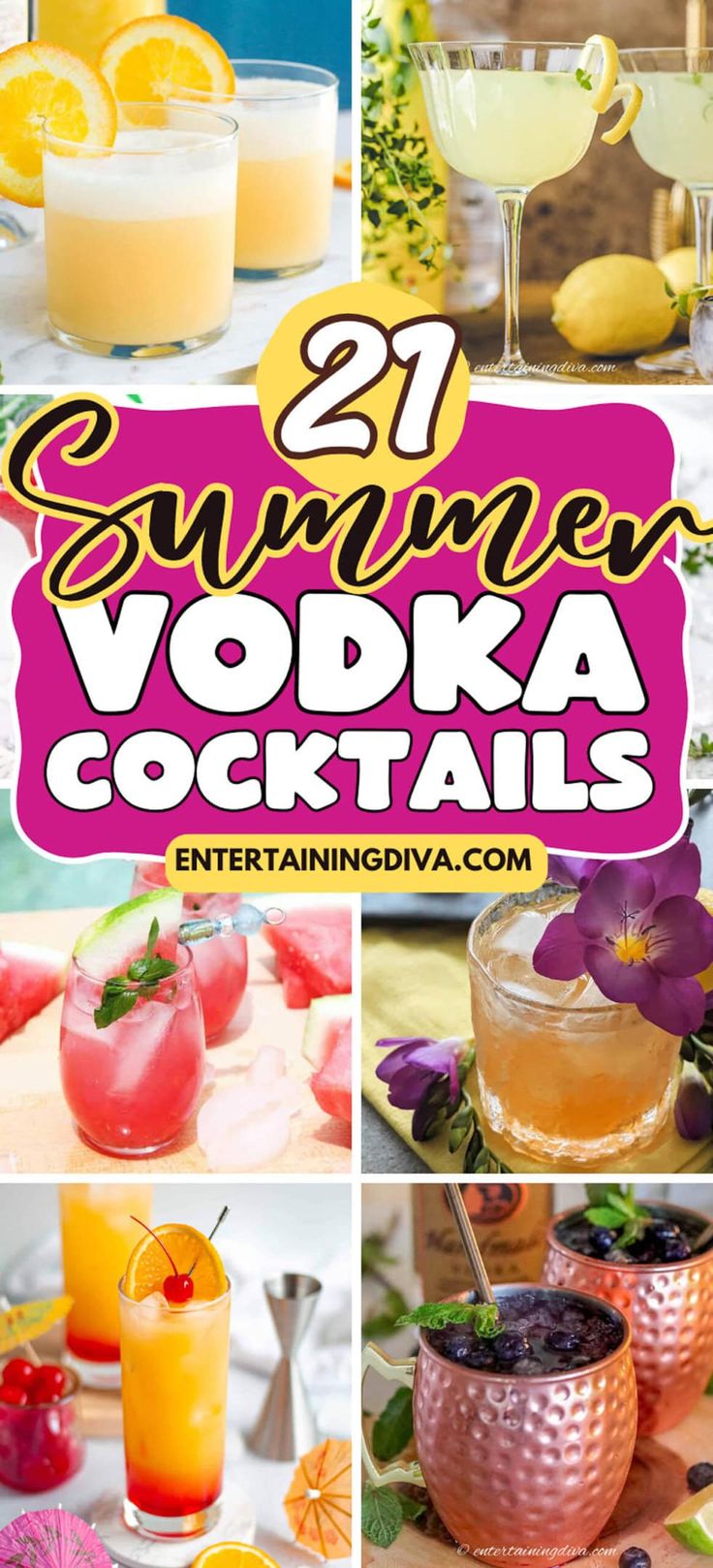 21 Summer Vodka Drinks | Food  Drink Fruity Vodka Drinks, Summer Vodka Drinks, Flavored Vodka Drinks, Summer Sangria Recipes, Vodka Mixed Drinks, Summer Vodka Cocktails, Simply Lemonade, Jello Shot, Party Cocktails