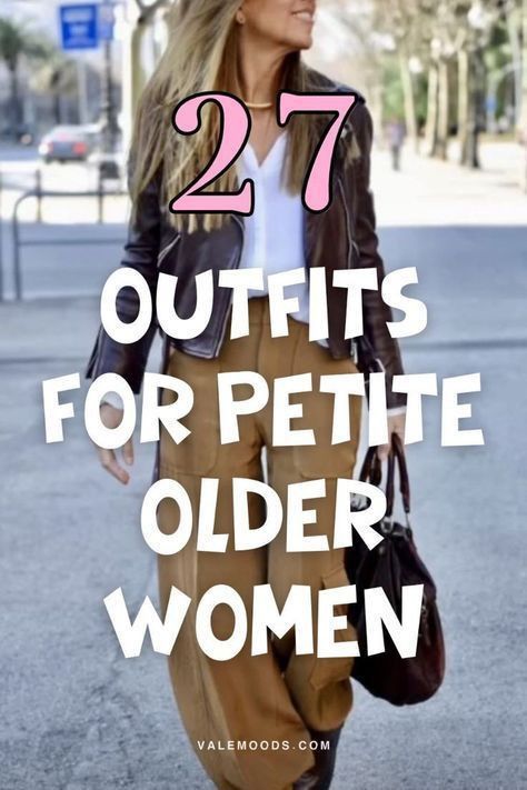 Fall Outfits For Older Women, Petite Casual Outfits, Fall Outfits Petite Women, Over 60 Fashion Petite, Outfit Ideas For Petite Women, Fall Petite Outfits, Petite Outfits Casual Street Styles, Fall Outfits For Petite Women, Outfits For Older Women