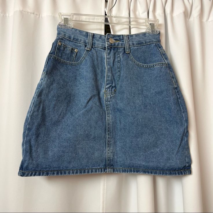 Shein Jean Skirt Blue Denim Skirt High Waisted Denim Skirt Cute Y2k Style Mini Skirt Size Small Cotton And Polyester New #Businessattire #Officewear #Backtowork #Interviewclothes #Businesscasual #Minimalist #Oldmoney #Newmoney #Retro #Y2k #Barbiecore #Balletcore #Cottagecore #Vintage #Fairycore #Academia #Kawaii #Grunge #Goth #Pastel #Mermaidcore #Kidcore #Madewell #Urbanoutfitters #Princesspolly #Darkacademia #Denimskirt #Jeanskirt #Miniskirt #Blueskirt #Highriseskirt #Highwaistedskirt Y2k Style Blue Mini Denim Skirt, Blue High Waist Y2k Skirt, Y2k High-rise Denim Blue Mini Skirt, Y2k High Rise Denim Blue Mini Skirt, High Rise Denim Blue Y2k Mini Skirt, Y2k Style Blue Mid-rise Skirt, Y2k Style Mid-rise Blue Skirt, Y2k Blue Mid-rise Skirt, Y2k Mid-rise Blue Skirt