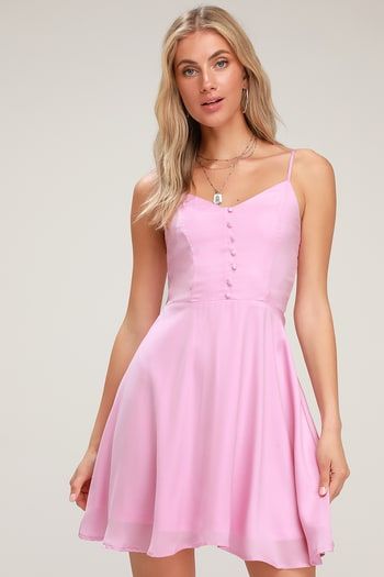 Dresses for Women | Best Women's Dresses Online Pink Skater Dress, Skater Mini Dress, Blue Skater Dress, Pink Cocktail Dress, Lulus Dresses, Short And Sweet, Mini Skater Dress, Pink Outfits, Pink Mini Dresses