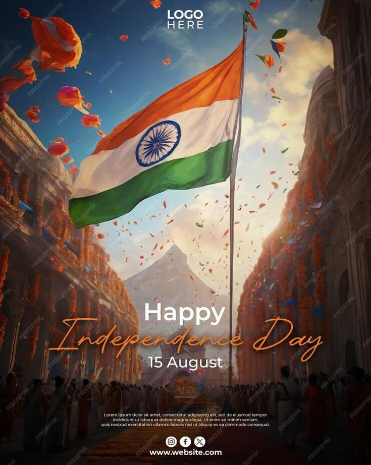 India independence day social media post template design | Premium AI-generated PSD Independence Day Social Media Post, Post Template Design, Independence Day Poster, About India, India Independence, Social Media Post Template, Free Business Card Mockup, Business Card Maker, Card Banner